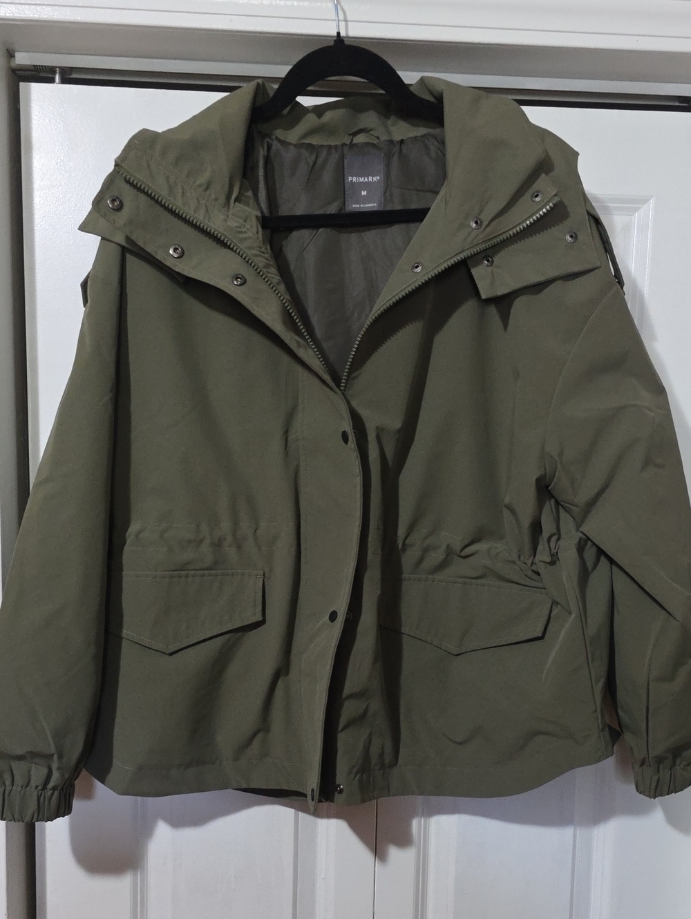 Primark Olive Utility Hooded Jacket